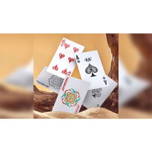 Three Rabbits with Ears Playing Cards