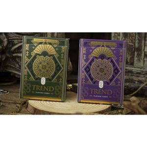 Trend (Purple) Playing Cards by TCC (VT)