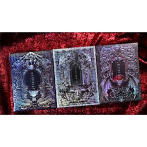 Trinity of Night - Demon Hunter HOLO Playing Cards by Evokad