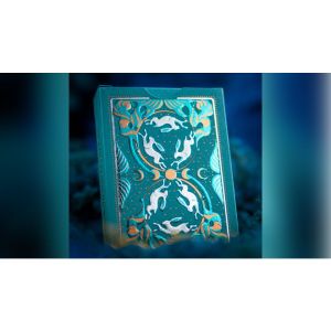 Under the Moon (Moorland Green) Playing Cards (VT)