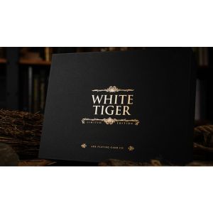 White Tiger Black Gold Box Set by Ark Playing Cards (VT)