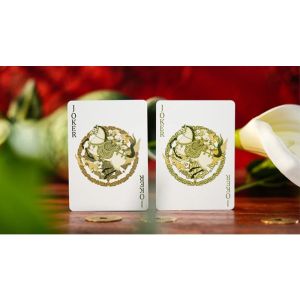 Year of the Horse (Green) Playing Cards by TCC Fashion