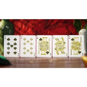 Year of the Horse (Green) Playing Cards by TCC Fashion