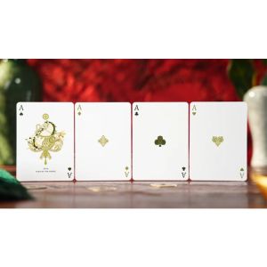 Year of the Horse (Green) Playing Cards by TCC Fashion