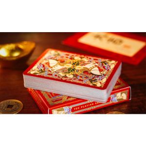 Year of the Horse (Red) Playing Cards by TCC Fashion