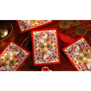 Year of the Horse (Red) Playing Cards by TCC Fashion
