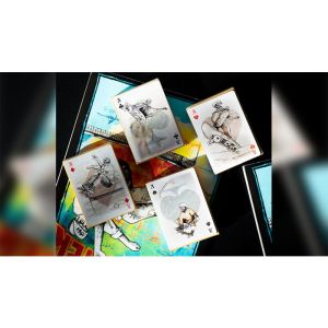 LANCE MOUNTAIN SKATING SKELETONS PLAYING CARDS