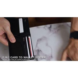 Modern Card to Wallet Insta (Black) by Quiver (VT)
