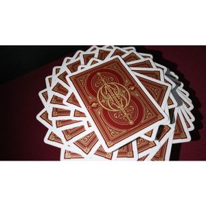 Oath Standard (Burgundy) Playing Cards by Lotrek (VT)