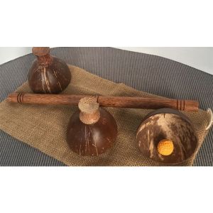 Cheppum Panthum Coconut Shell Cups and Wand set by Gary Kosnitzky - Trick (VT)