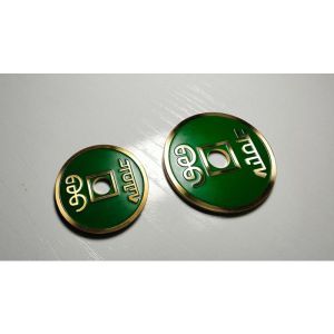 CHINESE COIN GREEN LARGE by N2G - Trick (VT)
