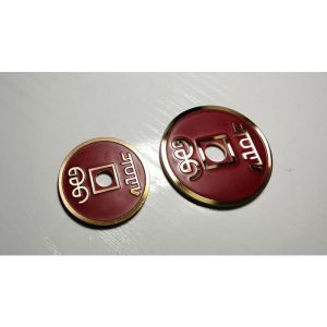 CHINESE COIN RED LARGE by N2G - Trick (VT)