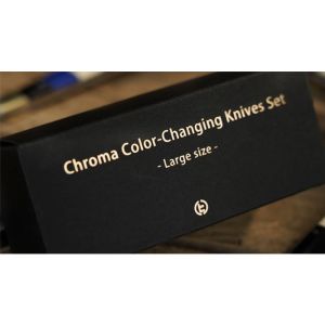 Chroma Color-Changing Knives Set (Large Size) by TCC Magic