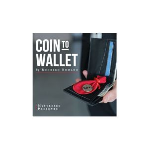 Coin to Wallet (Gimmicks and Online Instructions) by Rodrigo Romano and Mysteries - Trick