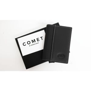 Comet Black Leather Red Shell (Gimmicks and Online Instruction) by Andrew Dean - Trick (VT)
