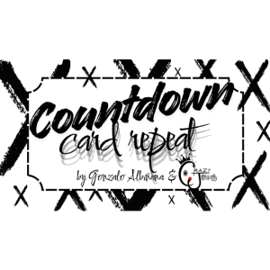 Countdown Repeat by Gonzalo Albiñana & CrazyJokers (Poker Size)