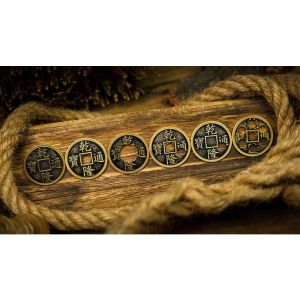 Crazy Chinese Coins by Artisan Coin & Jimmy Fan (Gimmicks and Online Instructions) - Trick (VT)