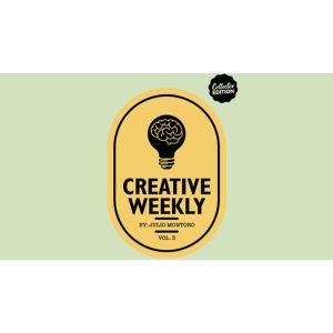 CREATIVE WEEKLY VOL. 3 LIMITED (Gimmicks and Online Instructions) by Julio Montoro - Trick