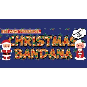 Christmas Bandana Gingerbread by Lee Alex (VT)