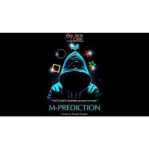 M-PREDICTION RED (Gimmick and Online Instructions) by Mickael Chatelain - Trick (VT)