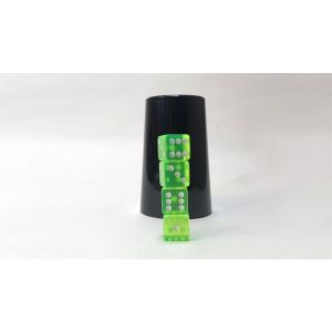 Dice Stacking Cup Pro (Gimmicks and Online Instructions) by Bazar de Magia - Trick