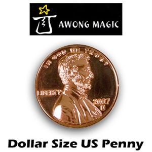 Dollar sized Penny - Trick (VT)