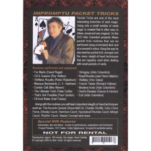 Impromptu Packet Tricks by Aldo Colombini - DVD (VT)