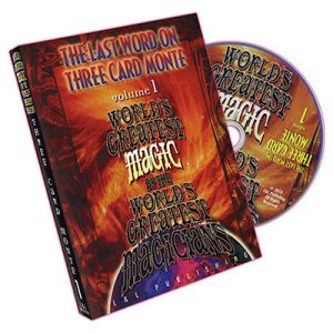 World s Greatest Magic:  The Last Word on Three Card Monte Vol. 1 by L&L Publishing - DVD