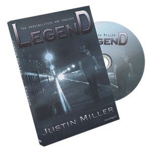 Legend (DVD and Gimmicks) by Justin Miller and Kozmomagic  - DVD
