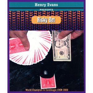 Risky Bet (Blue) (US Currency, Gimmick and VCD) by Henry Evans (VT)