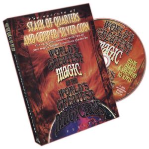 World s Greatest Magic: Stack Of Quarters and Copper/Silver Coin - DVD