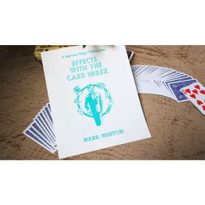 Effects with the Card Index by Mark Weston - Book