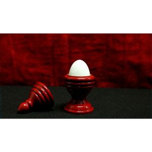 EGG VASE & SILK (RED) by Premium Magic - Trick
