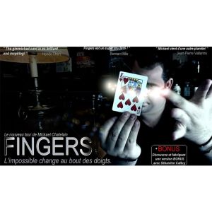 Fingers (Red) by Mickael Chatelin - Trick (VT)