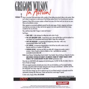 In Action Volume 3 by Gregory Wilson - DVD (VT)