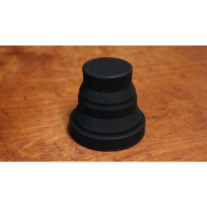 Harmonica Chop Cup Black 2 (Silicon) by Leo Smetsers - Trick