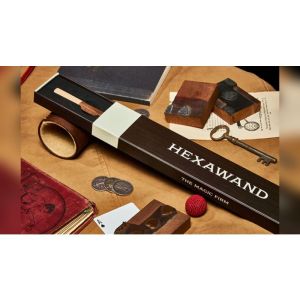 Hexawand Walnut (Brown) Wood by The Magic Firm - Trick