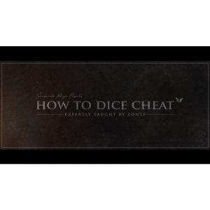 How to Cheat at Dice Black Leather (Props and Online Instructions)  by Zonte and SansMinds - Trick
