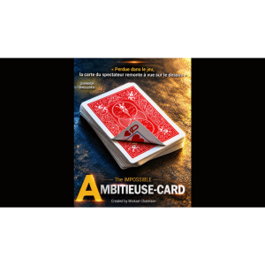 IMPOSSIBLE AMBITIEUSE CARD (RED) by Mickael Chatelain