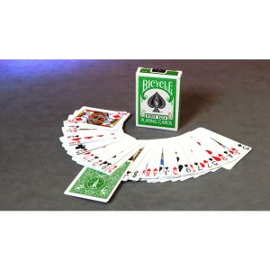 Invisible Deck Bicycle (Green) - Trick