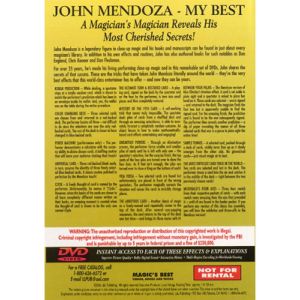 My Best - Volume 3 by John Mendoza - DVD (VT)