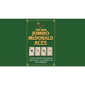 Jumbo McDonald Aces by Twister Magic (Blue)
