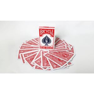 Bicycle Jumbo ESP 50 Cards Red (10 of each Square, Wavy Lines, Star, Circle and Cross) by Murphy's Magic