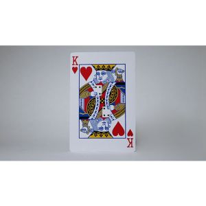 Bicycle Jumbo King Reveal (Red) by Murphys Magic