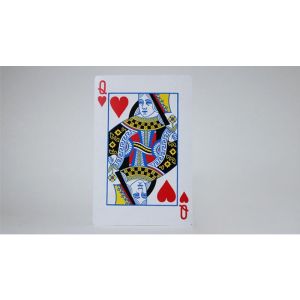 Bicycle Jumbo Queen of Hearts 2 of Club