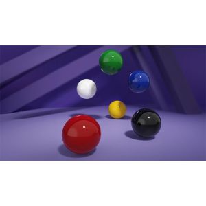 Magnetic Ball (White) by Iarvel Magic