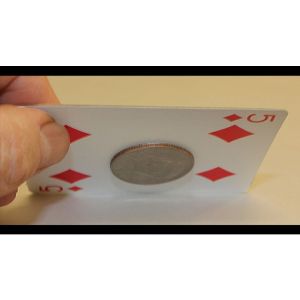 Magnetic Card- Bicycle Cards (2 Per Package) Double Back Blue by Chazpro - Trick