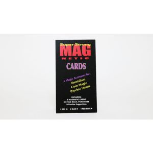 Magnetic Card - Bicycle Cards (2 Per Package) Double Face Cards by Chazpro