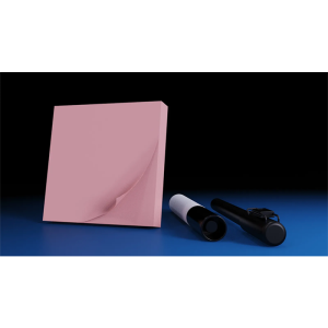 The Iarvel Magic Post-It Pad (Red) by Iarvel Magic