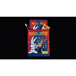 MAGIC SHOW Coloring Book DELUXE SET (4 way) by Murphy's Magic